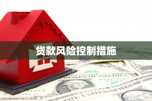 滦南贷款风险控制措施