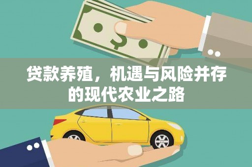 滦南贷款养殖，机遇与风险并存的现代农业之路