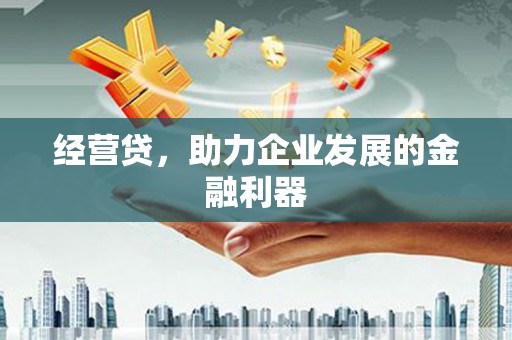 滦南经营贷，助力企业发展的金融利器