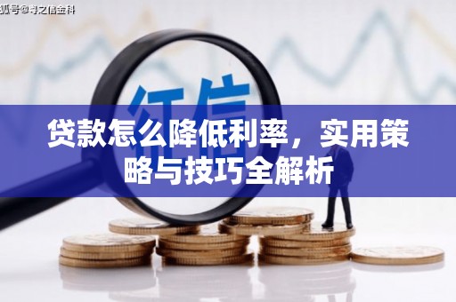 滦南贷款怎么降低利率，实用策略与技巧全解析