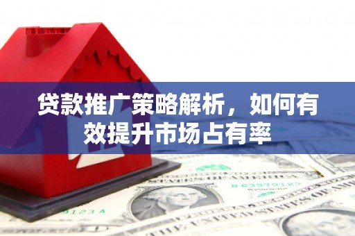 滦南贷款推广策略解析，如何有效提升市场占有率
