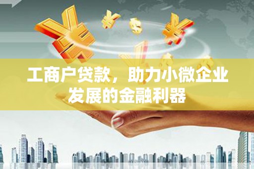 滦南工商户贷款，助力小微企业发展的金融利器