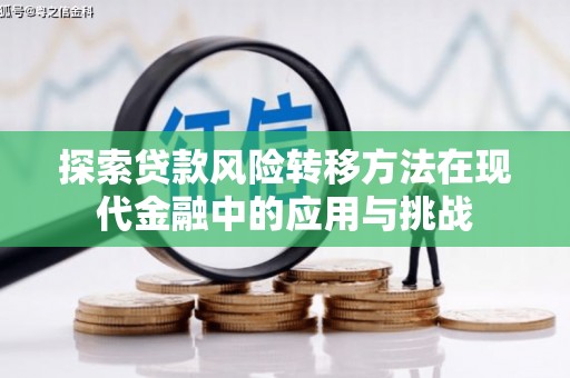 滦南探索贷款风险转移方法在现代金融中的应用与挑战