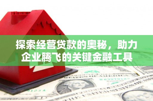 滦南探索经营贷款的奥秘，助力企业腾飞的关键金融工具