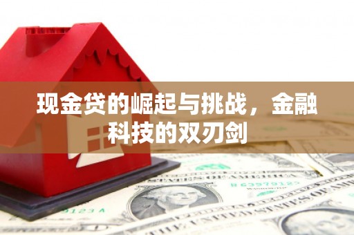滦南现金贷的崛起与挑战，金融科技的双刃剑