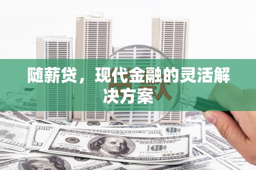 滦南随薪贷，现代金融的灵活解决方案