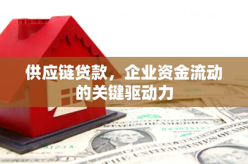 滦南供应链贷款，企业资金流动的关键驱动力