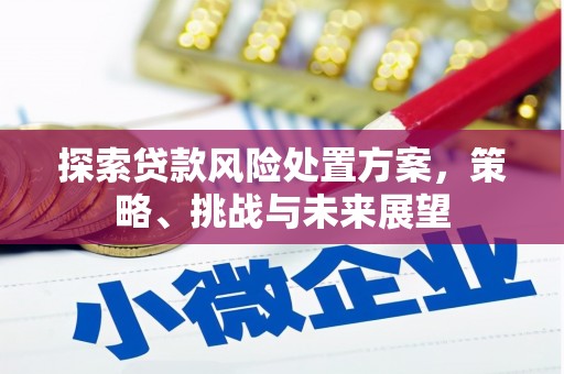 滦南探索贷款风险处置方案，策略、挑战与未来展望