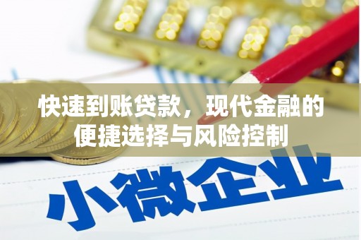 滦南快速到账贷款，现代金融的便捷选择与风险控制
