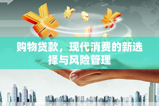 滦南购物贷款，现代消费的新选择与风险管理