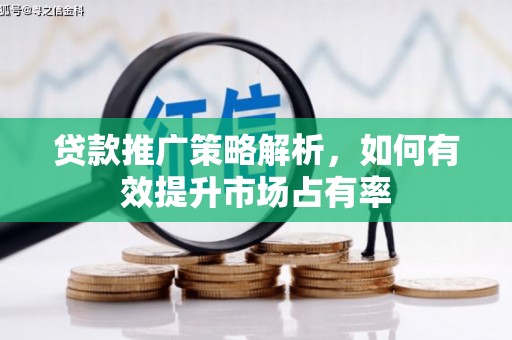 滦南贷款推广策略解析，如何有效提升市场占有率