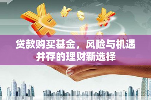 滦南贷款购买基金，风险与机遇并存的理财新选择