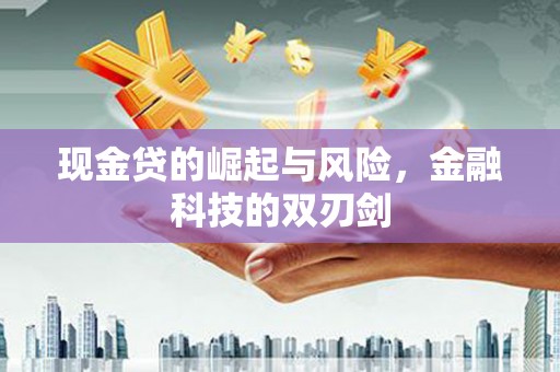 滦南现金贷的崛起与风险，金融科技的双刃剑