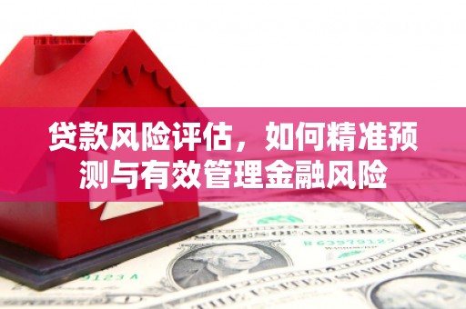 滦南贷款风险评估，如何精准预测与有效管理金融风险