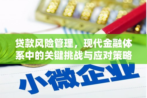 滦南贷款风险管理，现代金融体系中的关键挑战与应对策略