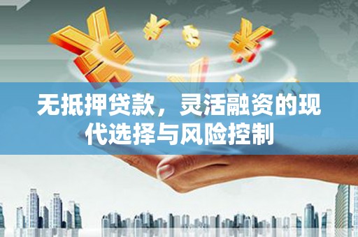 滦南无抵押贷款，灵活融资的现代选择与风险控制