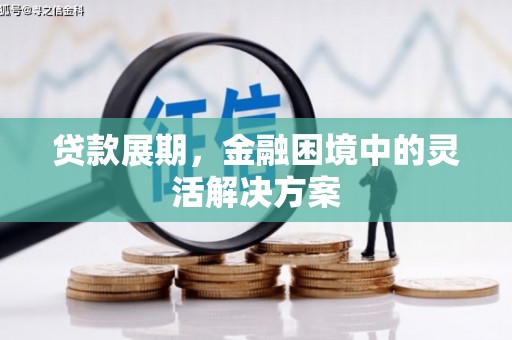 滦南贷款展期，金融困境中的灵活解决方案
