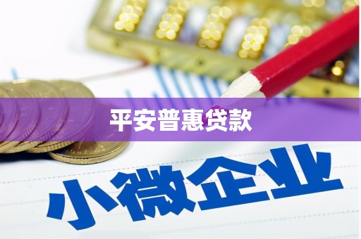滦南平安普惠贷款