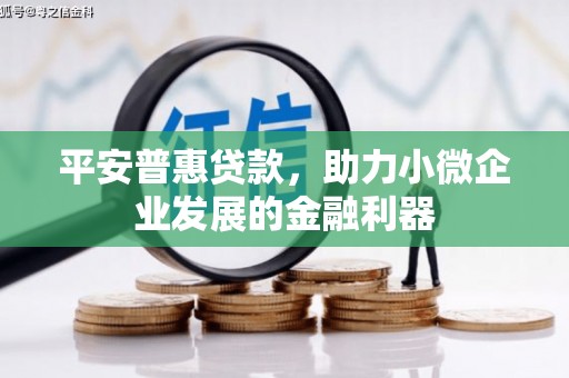 滦南平安普惠贷款，助力小微企业发展的金融利器