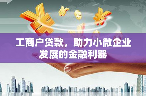 滦南工商户贷款，助力小微企业发展的金融利器