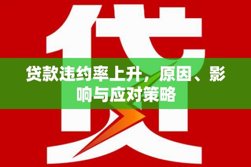 滦南贷款违约率上升，原因、影响与应对策略
