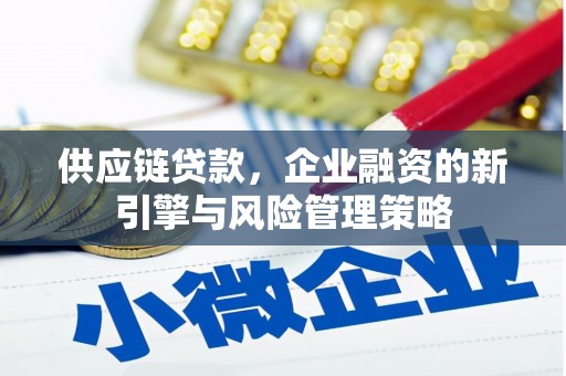 滦南供应链贷款，企业融资的新引擎与风险管理策略