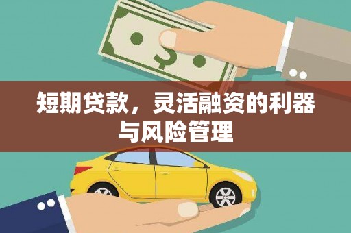 滦南短期贷款，灵活融资的利器与风险管理