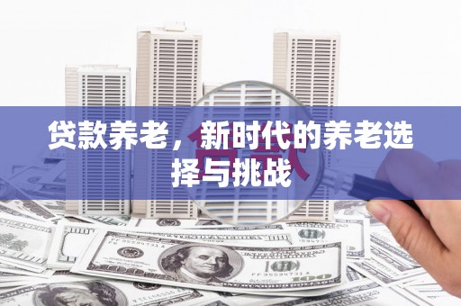 滦南贷款养老，新时代的养老选择与挑战