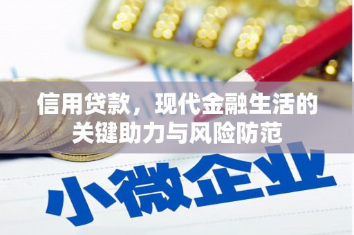 滦南信用贷款，现代金融生活的关键助力与风险防范