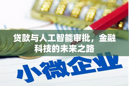 滦南贷款与人工智能审批，金融科技的未来之路