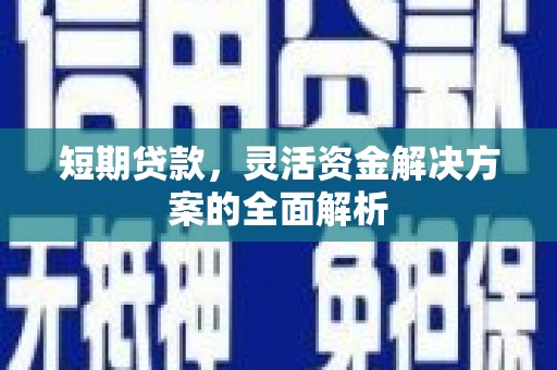 滦南短期贷款，灵活资金解决方案的全面解析
