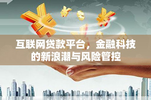 滦南互联网贷款平台，金融科技的新浪潮与风险管控