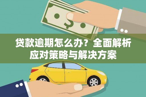 滦南贷款逾期怎么办？全面解析应对策略与解决方案