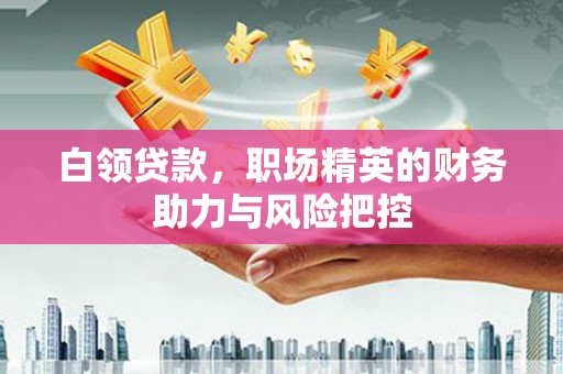 滦南白领贷款，职场精英的财务助力与风险把控